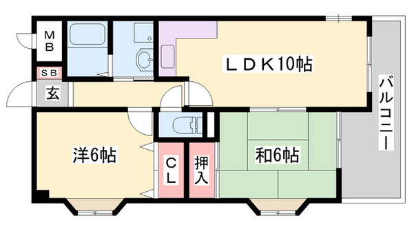 西明石駅 徒歩14分 1階の物件間取画像